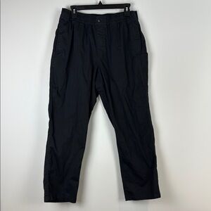 Tentree Mens' Black In Motion Pants Size Large
